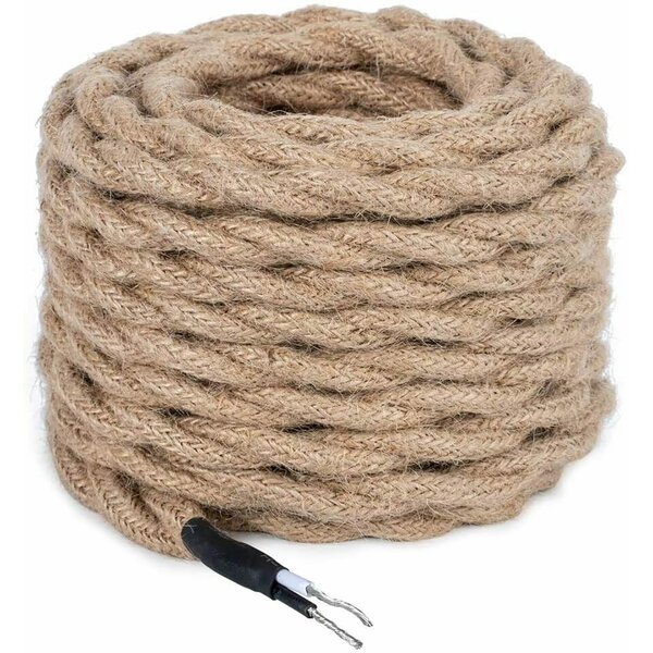 Wired cheap jute rope